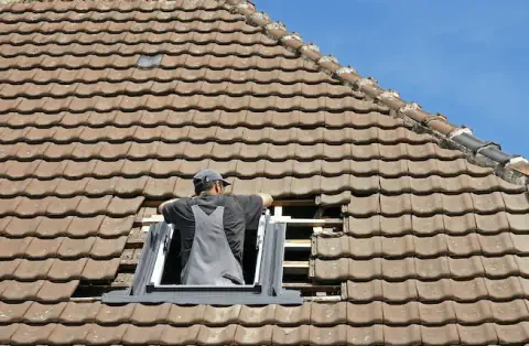 Pose de velux - Cateri